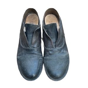 BED STU Eden Luxe Distressed Organic Veg Tanned Leather Loafers - Size 10